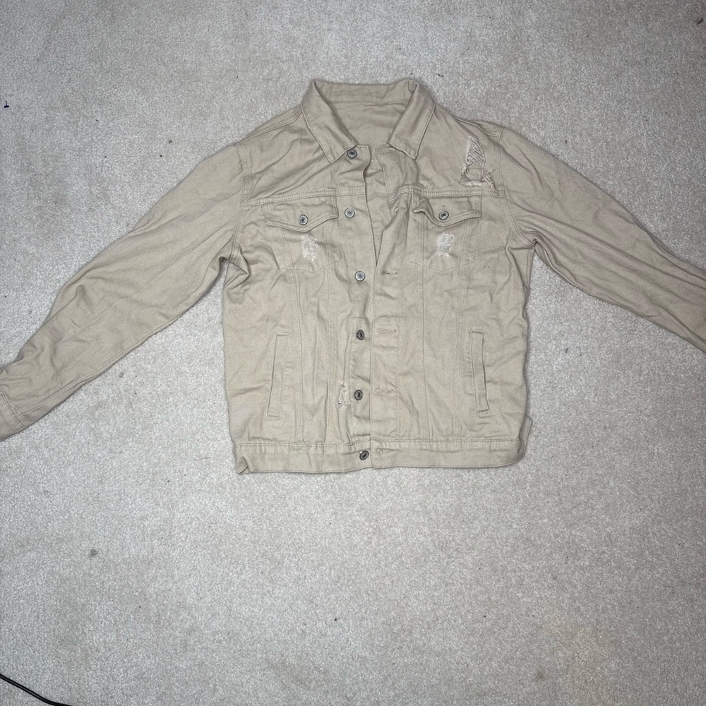 Men's Tan Lightweight Jacket